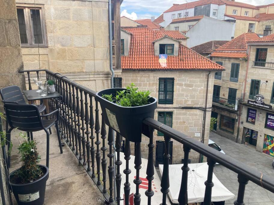 דירות פונטה-ודרה Hyp - A Casa Do Correo Vello - O Balcon מראה חיצוני תמונה